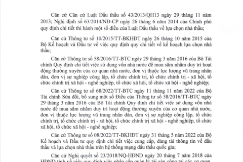 Tờ trình phê duyệt KHLCNT thực hiên chăm sóc cây xanh, thảm cỏ taị trường THPT Vũng Tàu năm 2023