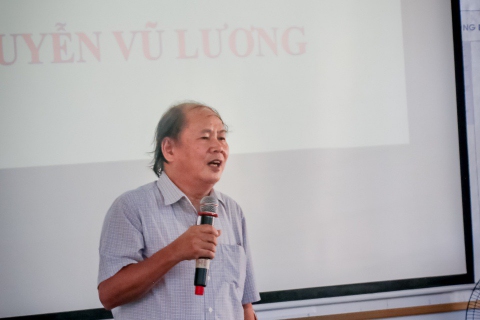 Trường THPT Vũng Tàu giao lưu cùng Nhà giáo Nhân dân Nguyễn Vũ Lương