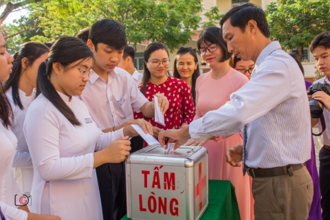 SINH HOẠT ĐẦU TUẦN 30/12/2019 - Giao lưu văn nghệ Đoàn văn nghệ người khiếm thị Sao Mai