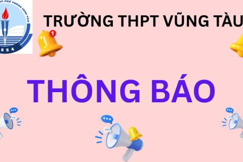 Thông báo về việc bán chỉ định tài sản tại Trường THPT Vũng Tàu
