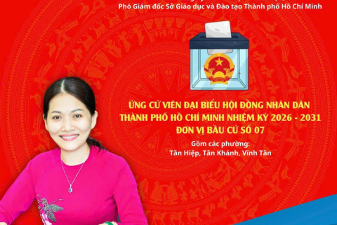 GIỚI THIỆU ỨNG CỬ VIÊN ĐẠI BIỂU HỘI ĐỒNG NHÂN DÂN THÀNH PHỐ HỒ CHÍ MINH NHIỆM KỲ 2026–2031