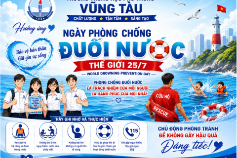 HƯỞNG ỨNG NGÀY THẾ GIỚI PHÒNG, CHỐNG ĐUỐI NƯỚC 25/7