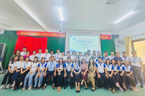 TRƯỜNG THPT VŨNG TÀU GIAO LƯU CHUYÊN MÔN  VỚI KHOA SƯ PHẠM TOÁN – TIN, TRƯỜNG SƯ PHẠM,  TRƯỜNG ĐẠI HỌC ĐỒNG THÁP