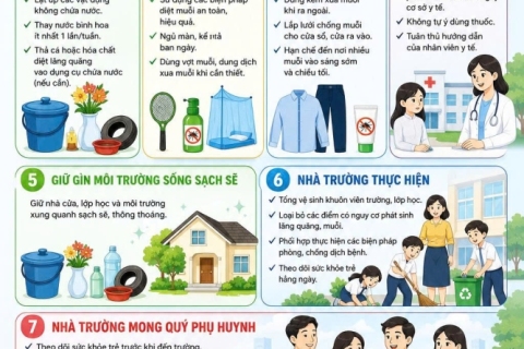 Tuyên truyền phòng, chống bệnh sốt xuất huyết - Trường THPT Vũng Tàu