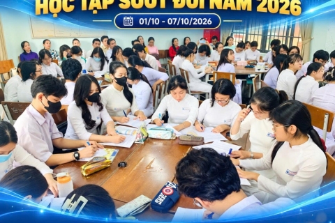 Trường THPT Vũng Tàu hưởng ứng Tuần lễ học tập suốt đời năm 2026