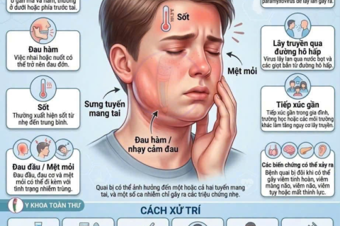 Bệnh quai bị: Nguyên nhân, dấu hiệu và cách xử trí