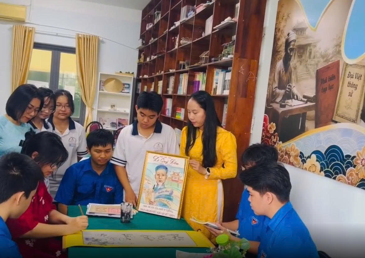 CHI ĐOÀN GIÁO VIÊN TRƯỜNG THPT VŨNG TÀU XÂY DỰNG KHÔNG GIAN VĂN HÓA LÊ QUÝ ĐÔN